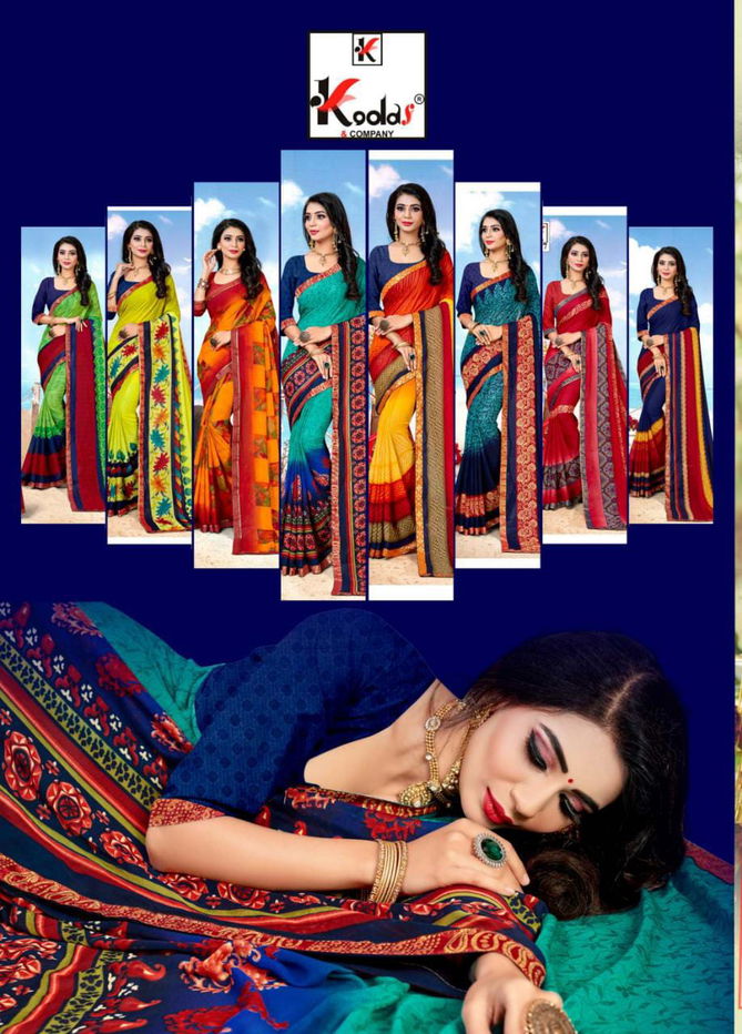 Lakire 1 Casual Daily Wear Renial Printed Designer Saree Collection
